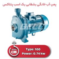 خرید پمپ آب خانگی بشقابی یک اسب پنتاکس CM100 [کف قیمت + گارانتی]